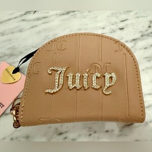 Juicy Couture Beige Mini Mirror Wallet